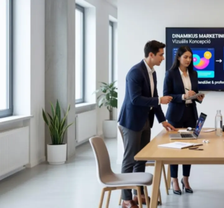 Dinamikus digitális kampány vizuál a Motion Brand Agency portfóliójából