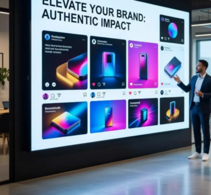 Látványos kreatív kampányvizualizáció a Motion Brand Agency portfóliójából